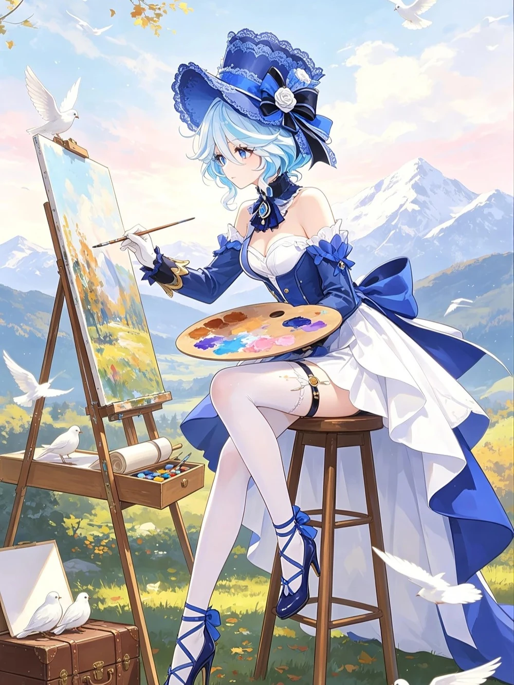 Ảnh anime chill 4K 1