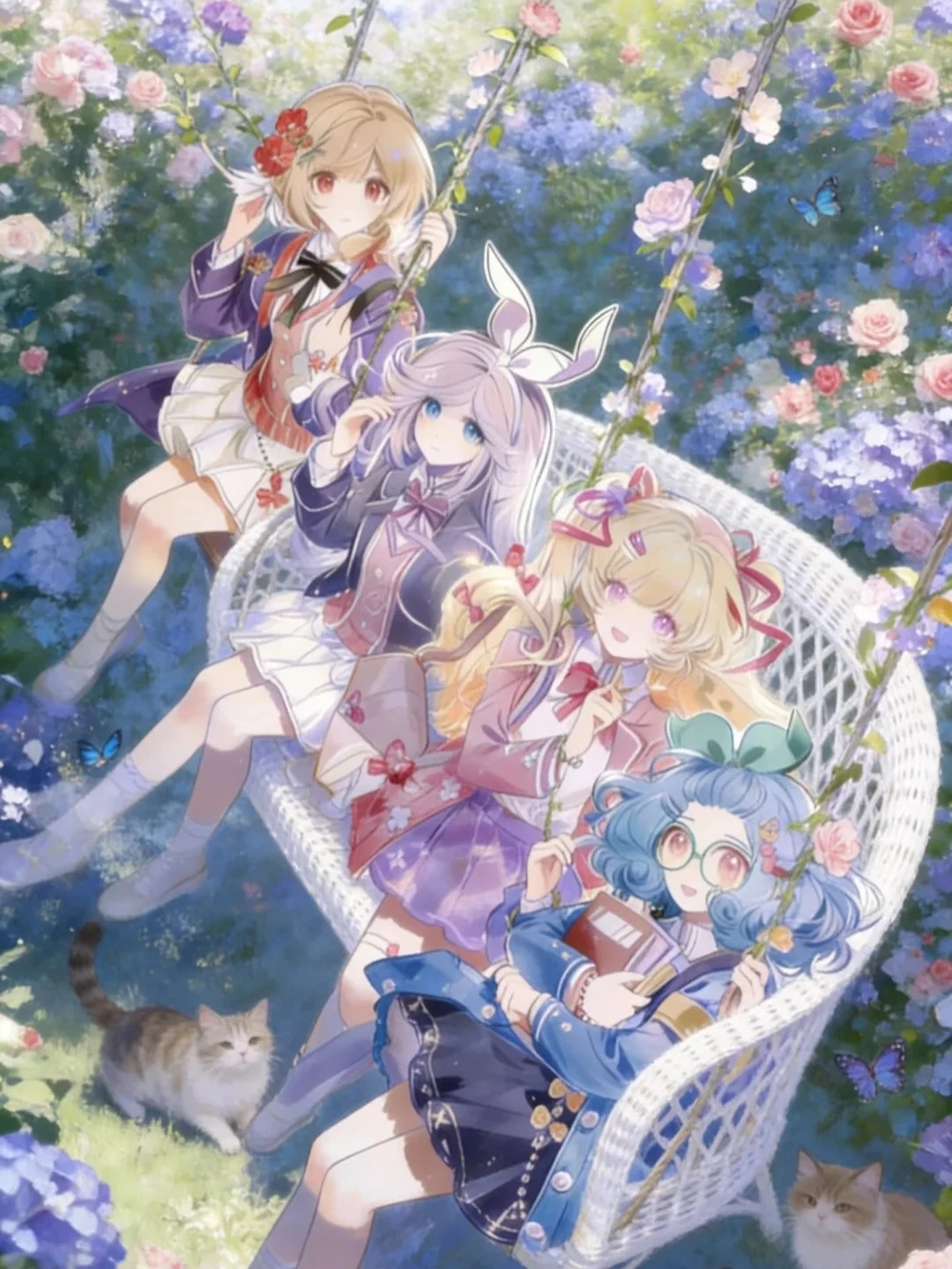 Ảnh anime chill 4K