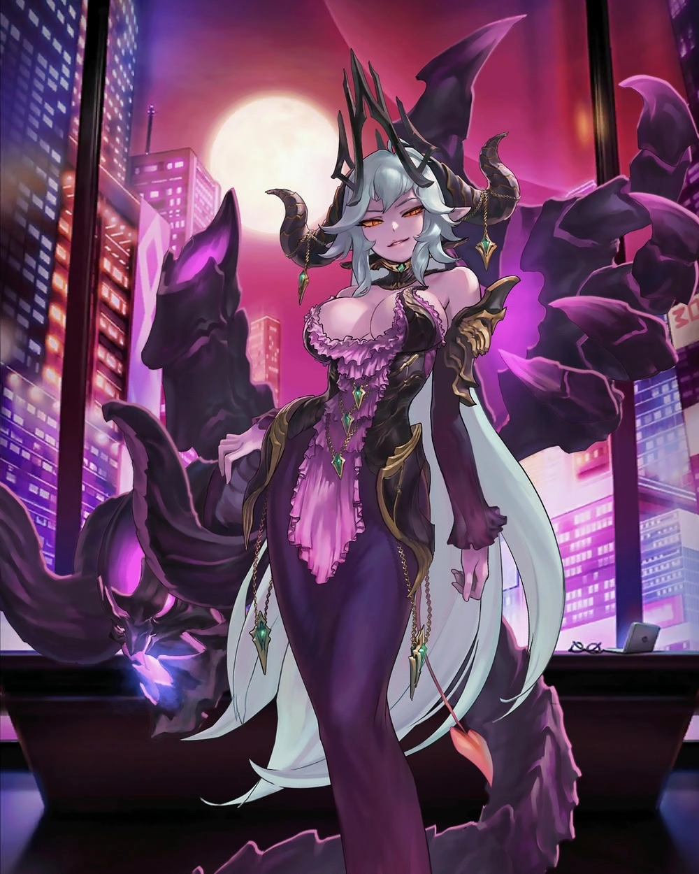 ảnh anime 4k hoàng hôn 