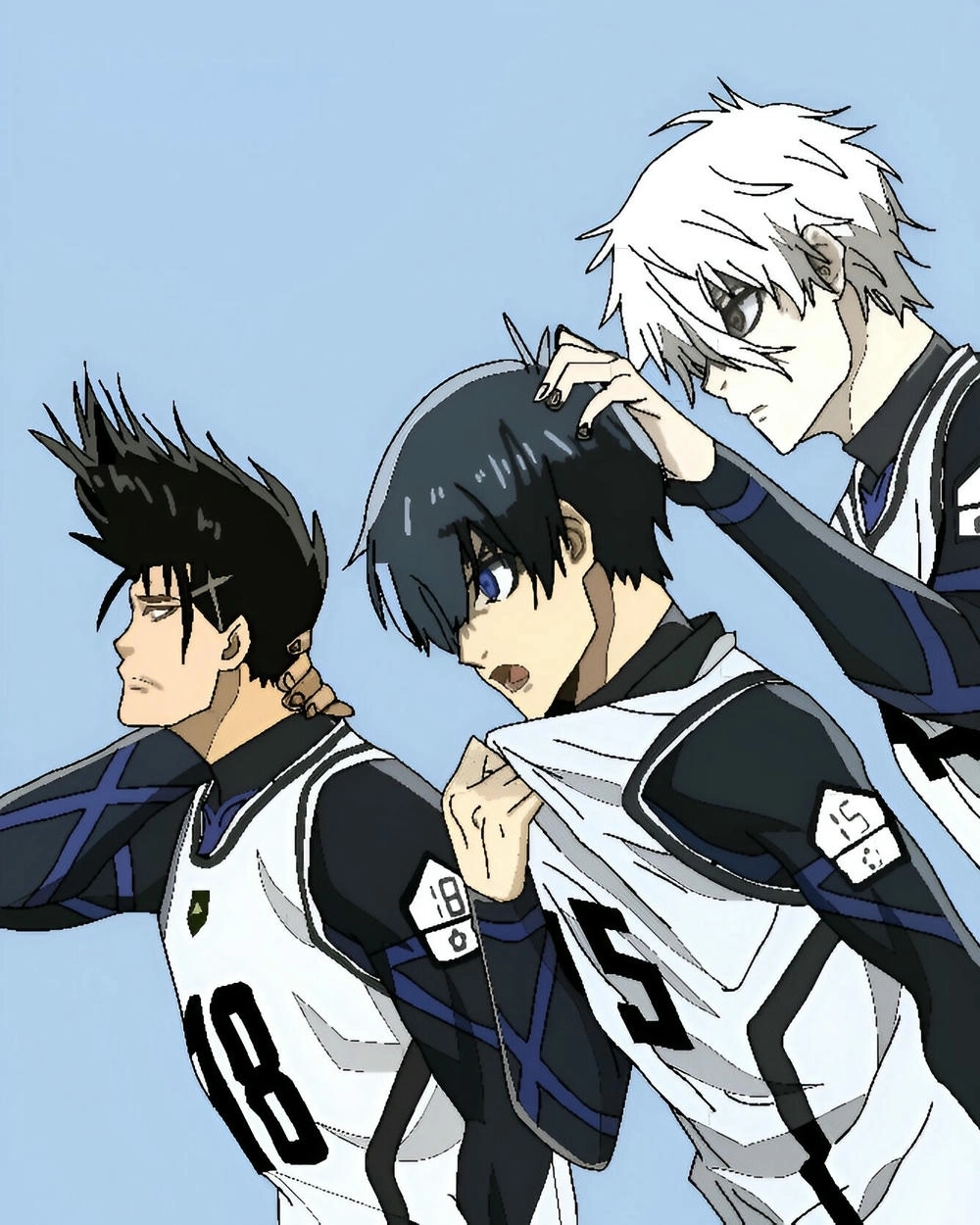 blue lock anime art đẹp mắt 