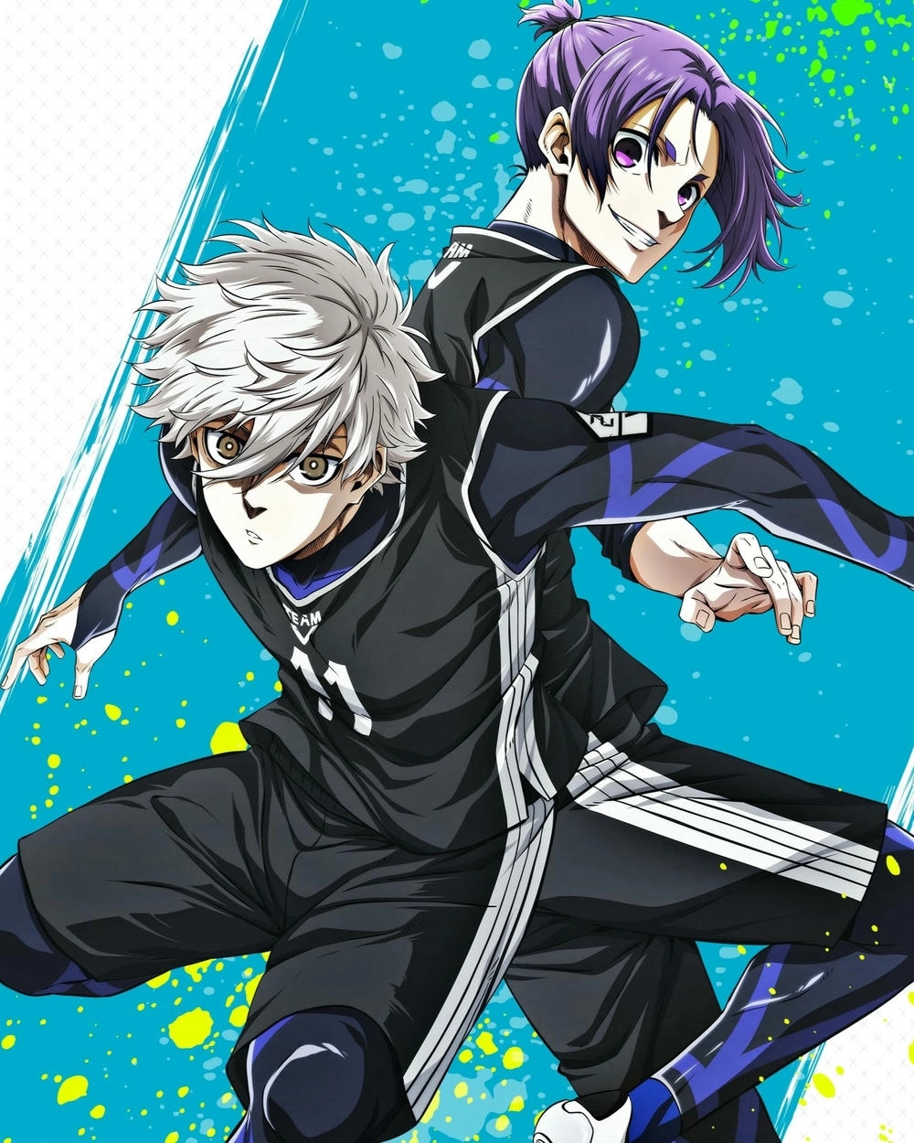 tranh anime blue lock phong cách shounen 