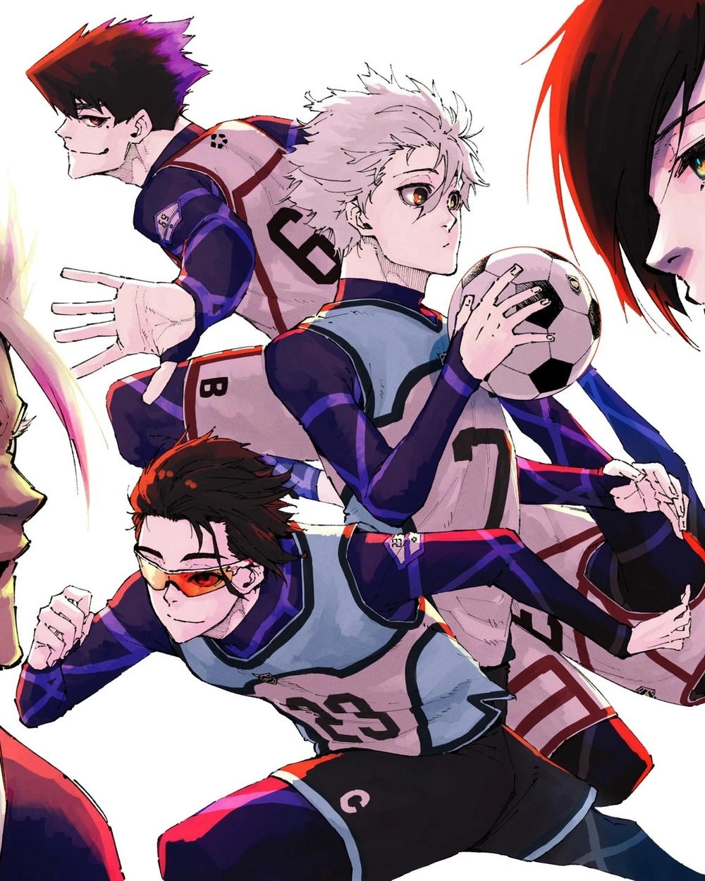 ảnh anime blue lock chất lượng cao 