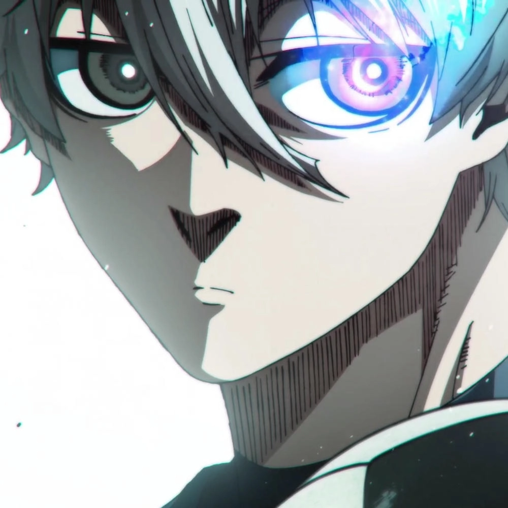 ảnh anime blue lock phong cách vintage 