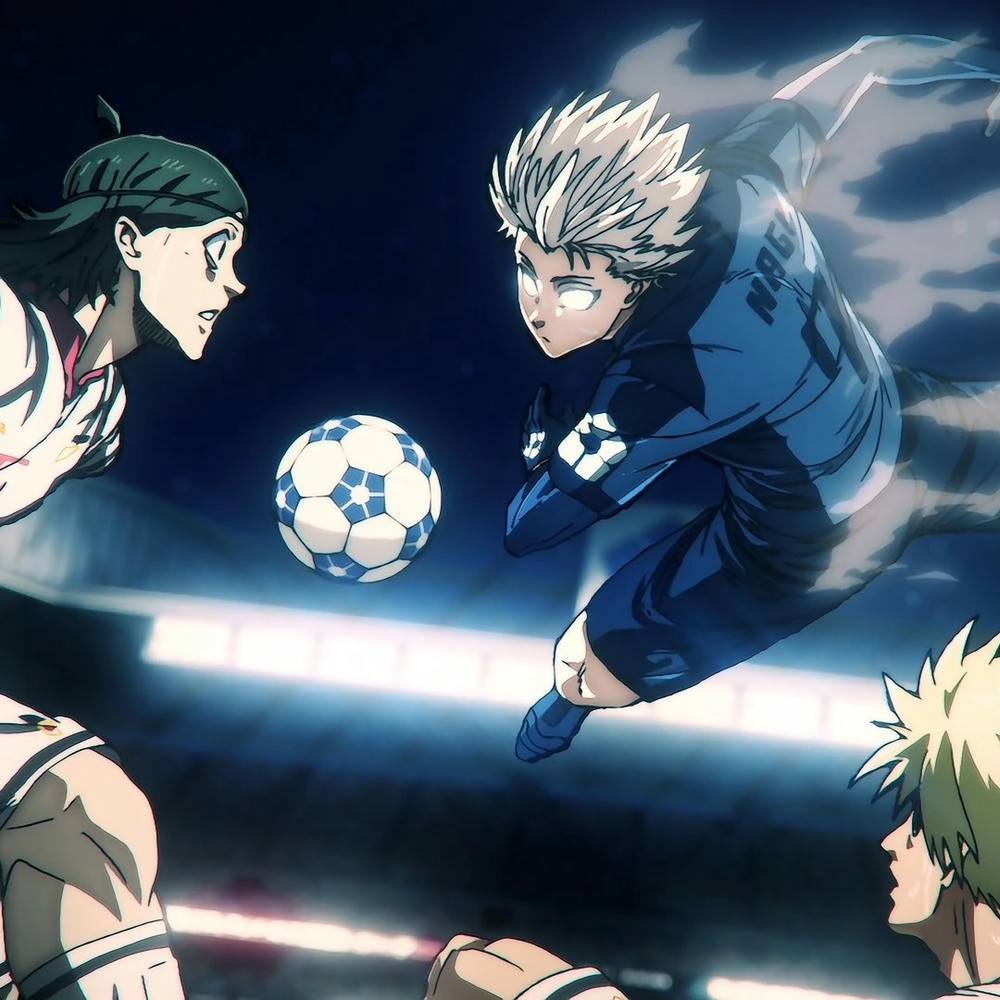 ảnh anime blue lock biểu cảm mãnh liệt 