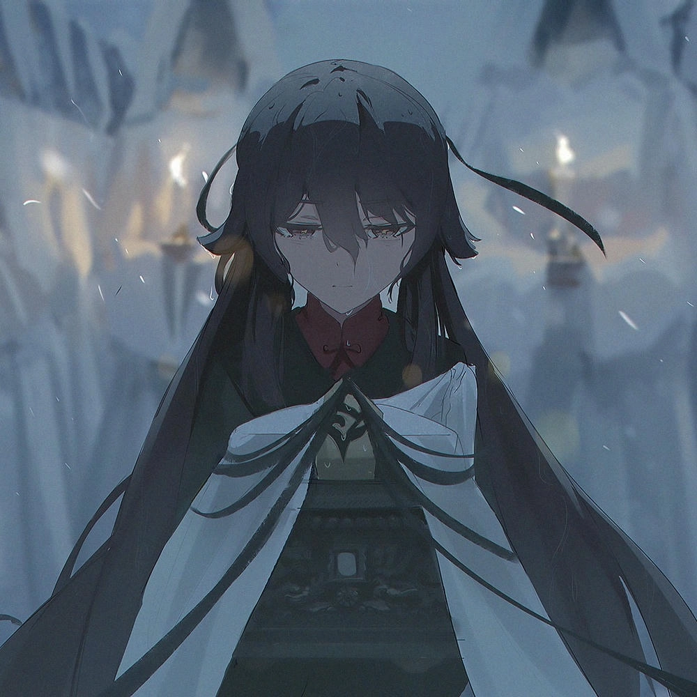 hình anime nữ buồn 