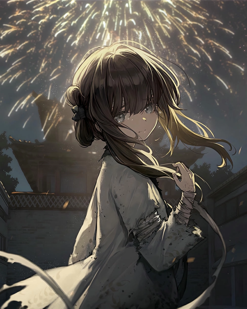 hình anime nam buồn 