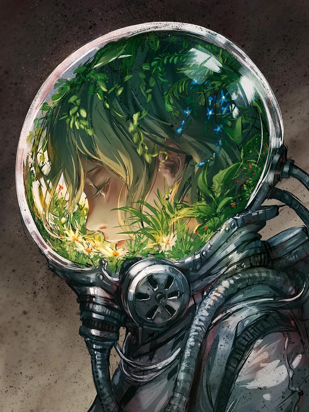 ảnh anime nam buồn 