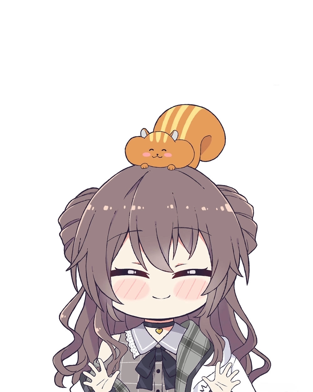 ảnh anime chibi tone pastel 