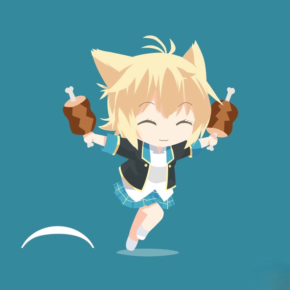 hình ảnh anime chibi mùa hè 