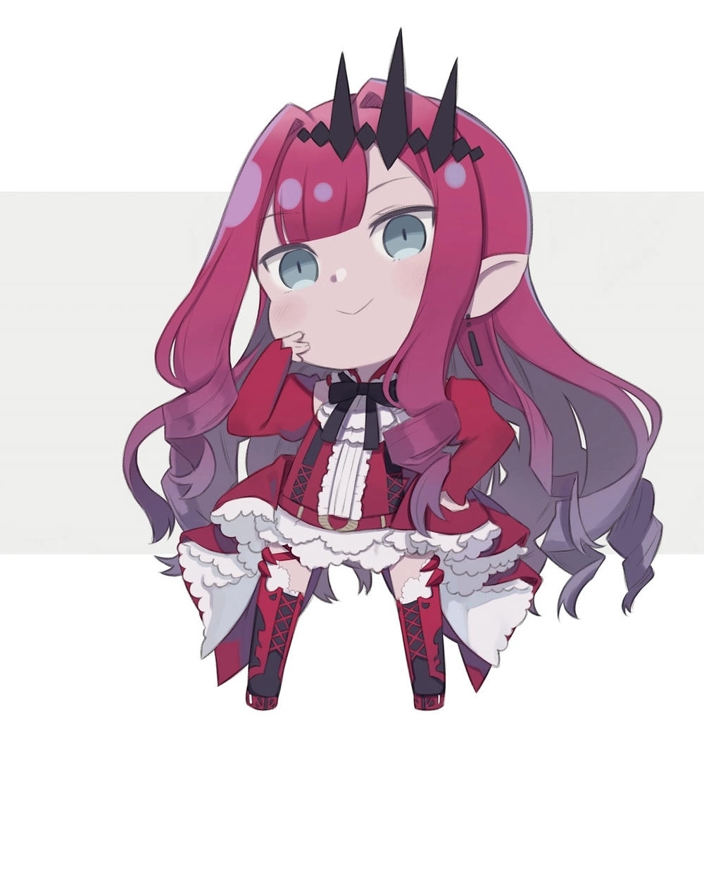 ảnh anime chibi đang giận dỗi 