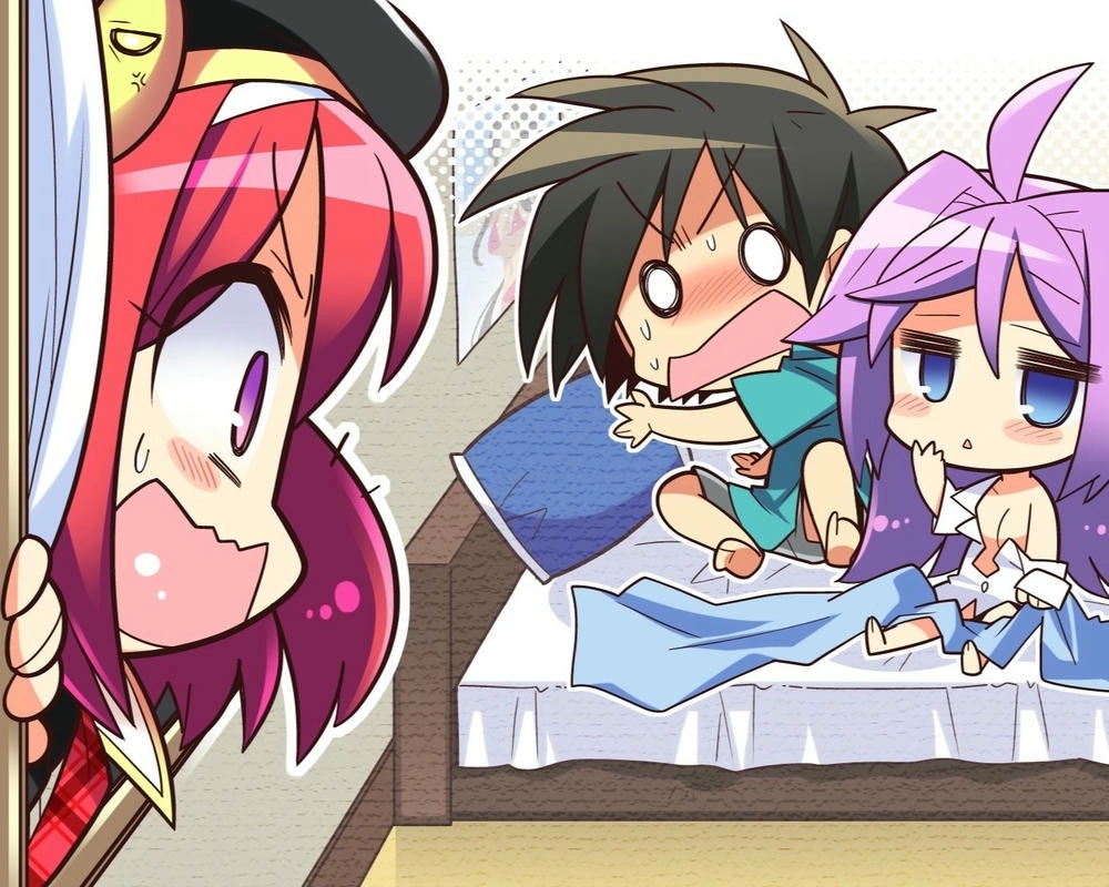 hình anime chibi đang chơi nhạc 