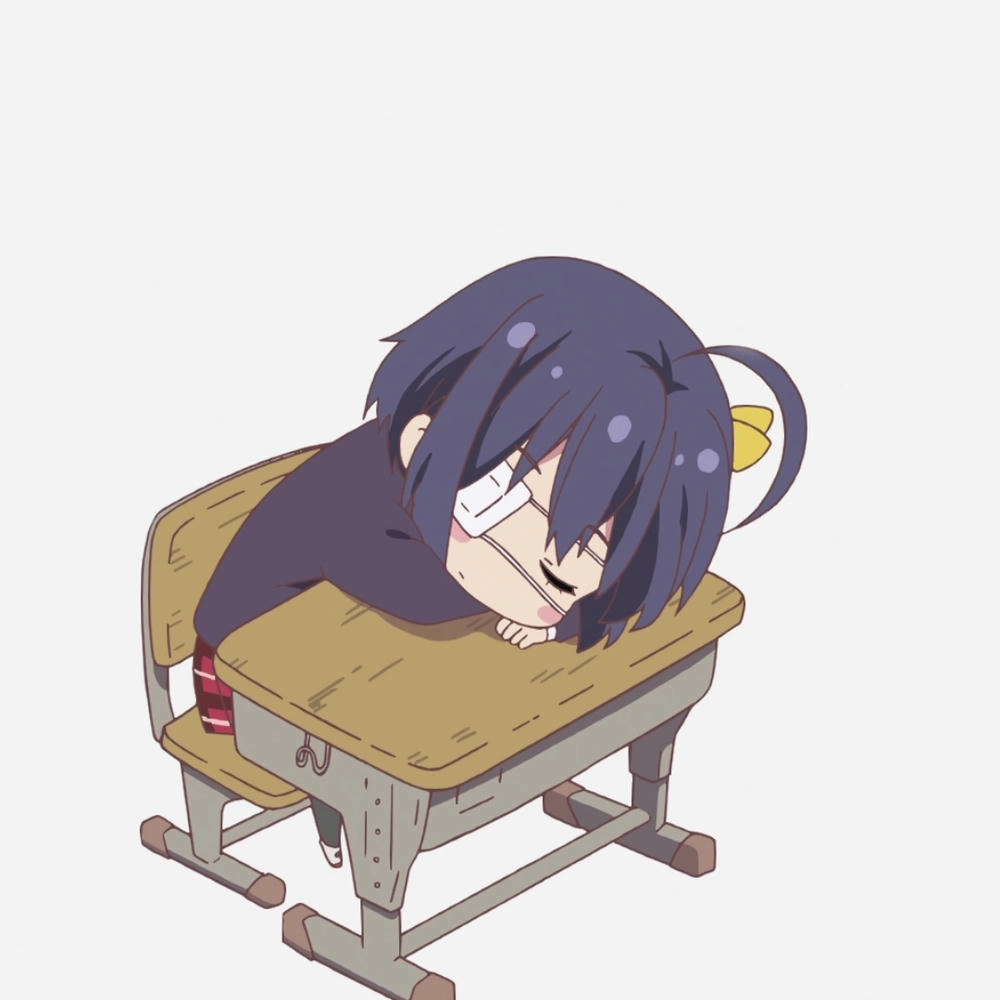 ảnh chibi anime ngủ 