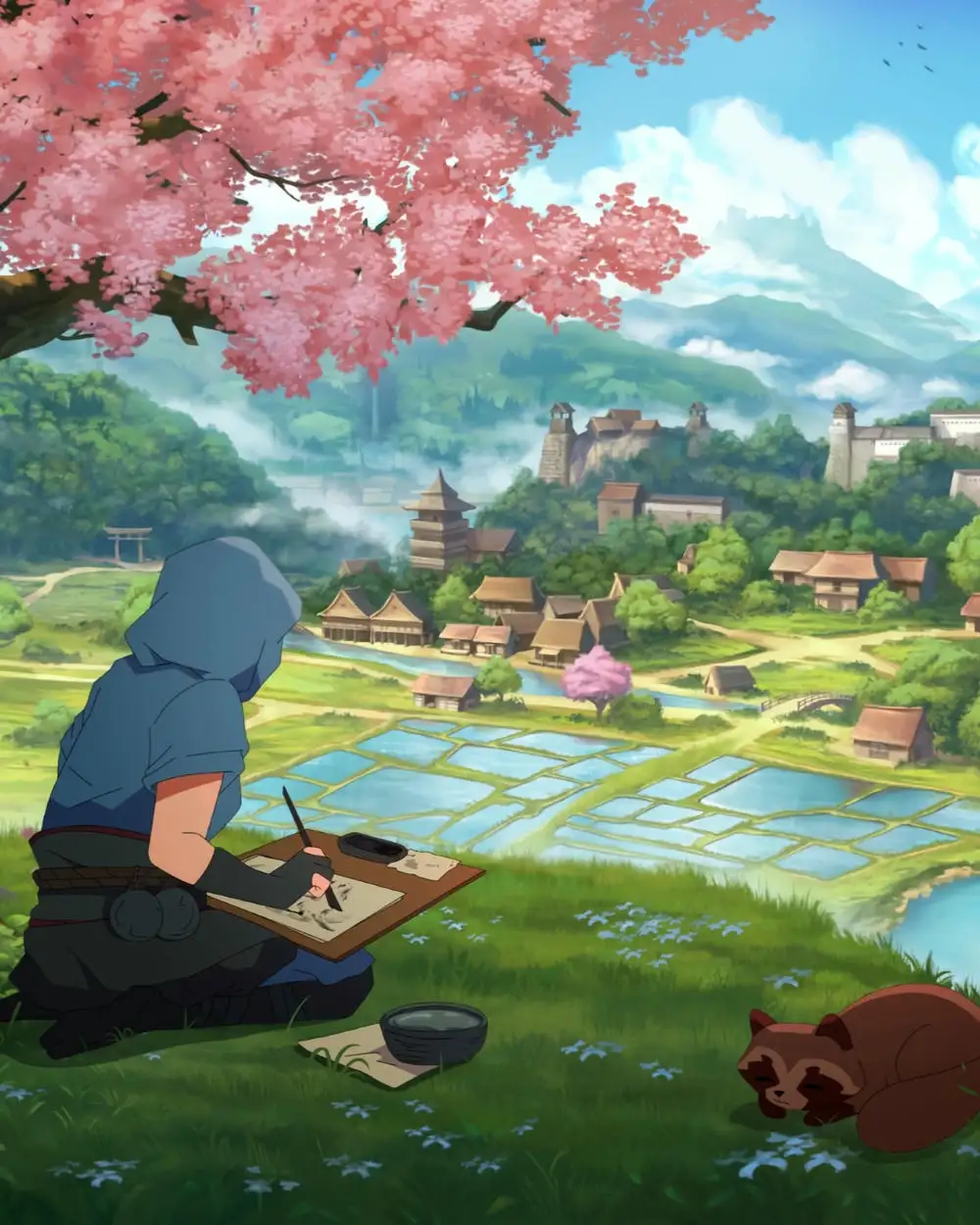 ảnh anime chill buồn tâm trạng 