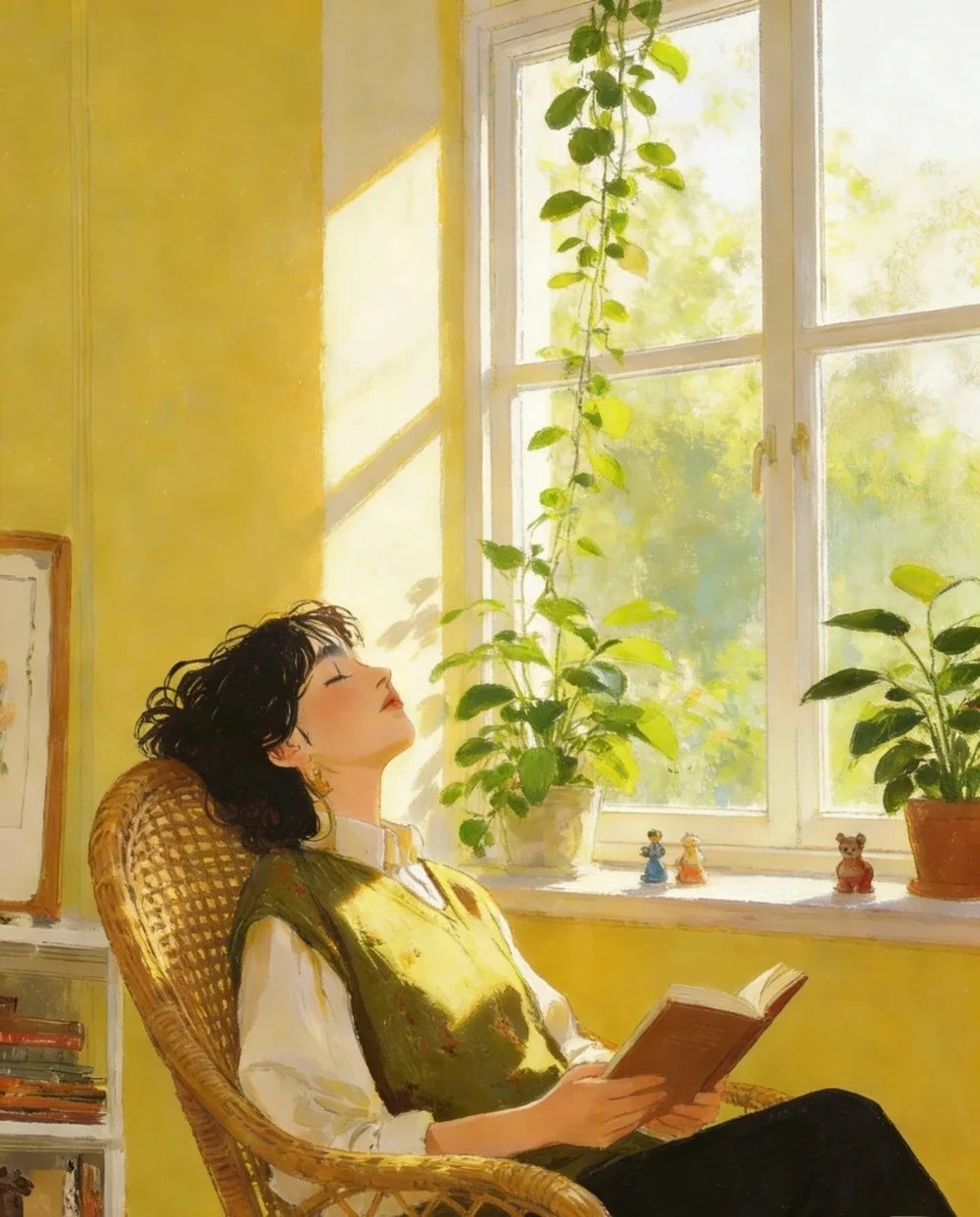 ảnh anime chill lofi