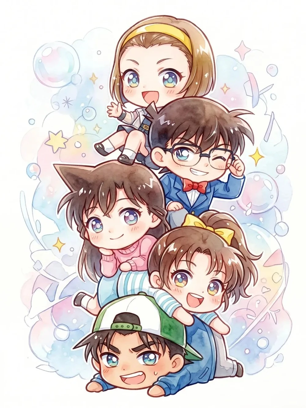 ảnh anime cute chibi