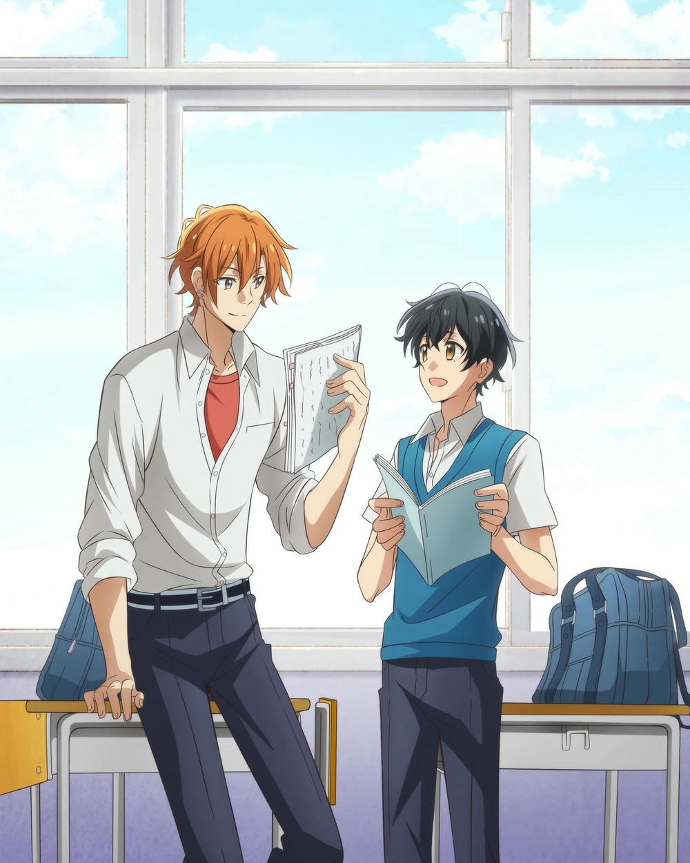 hình ảnh anime đam mỹ tình yêu 