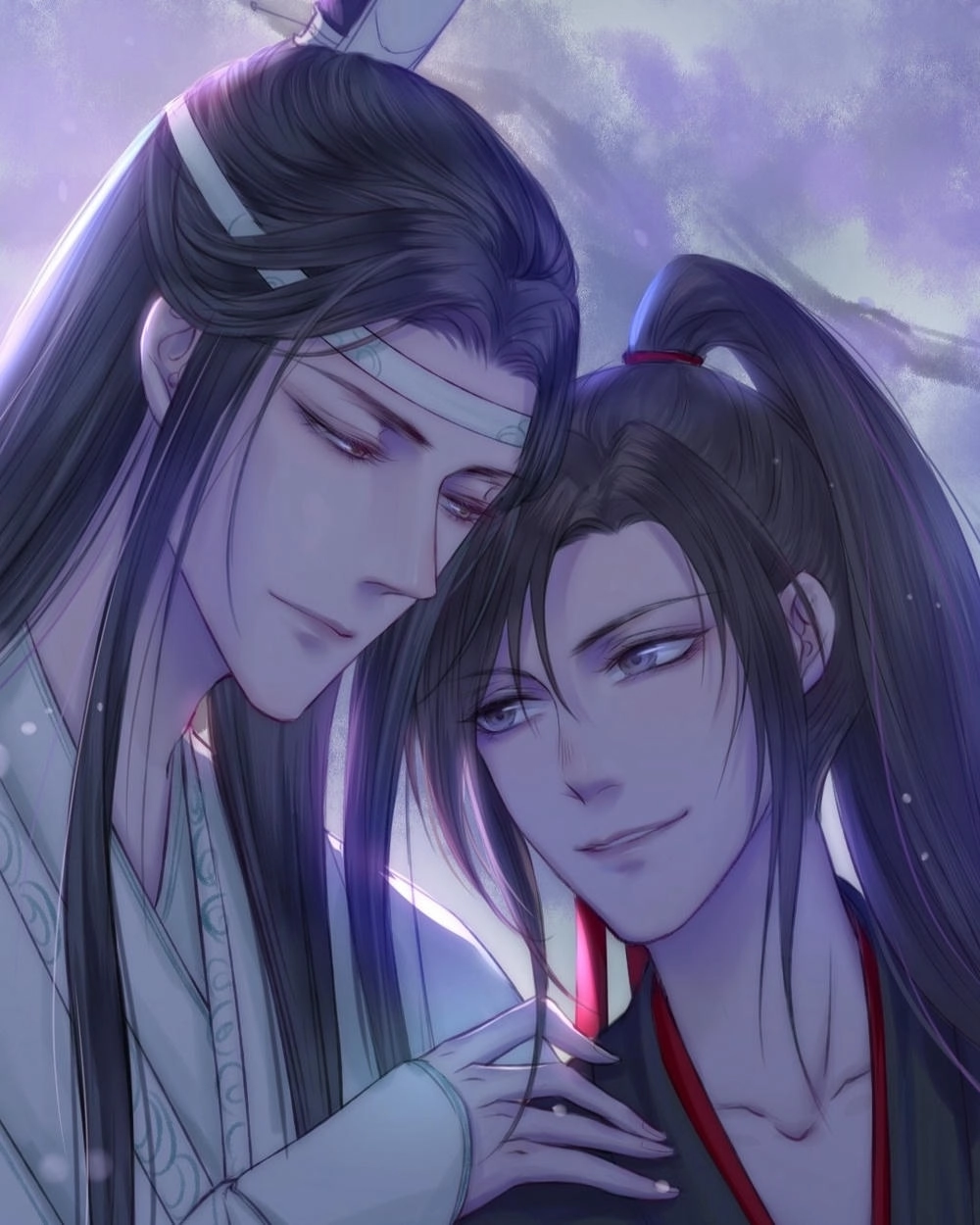 hình ảnh anime đam mỹ tình yêu nồng cháy 