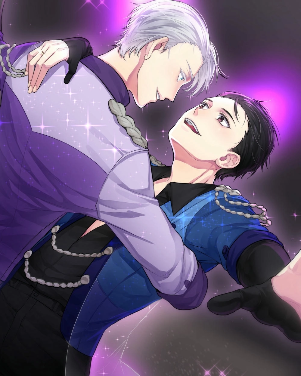 hình ảnh anime đam mỹ khiêu vũ 