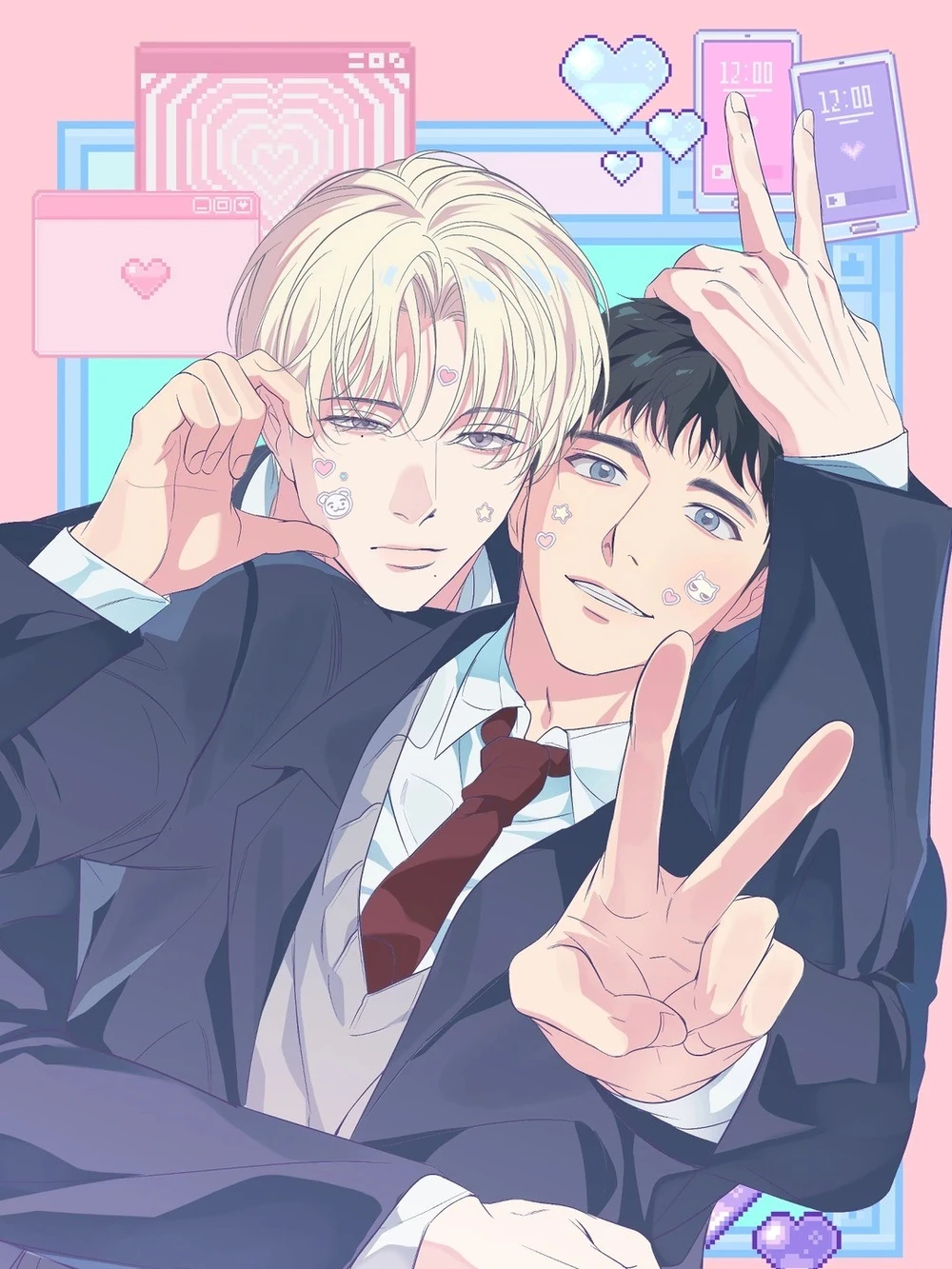 ảnh anime đam mỹ học đường