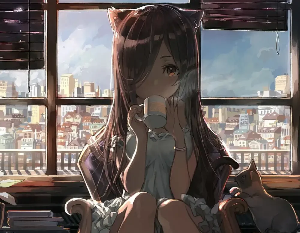 ảnh hoạt hình anime dễ thương 