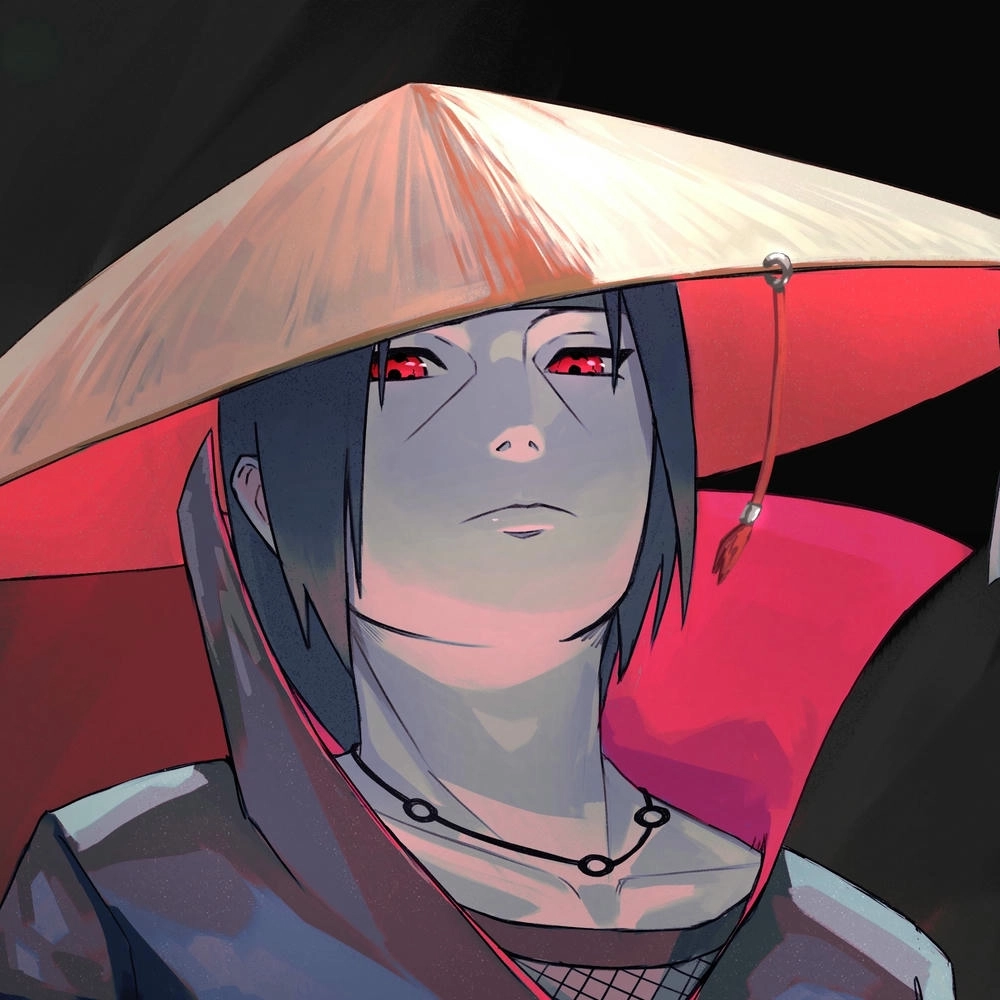 hình ảnh itachi sharingan 4k 