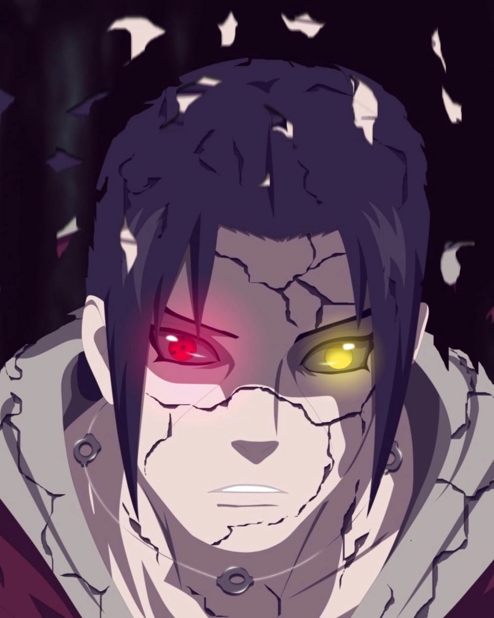 ảnh itachi mạnh mẽ trong chiến đấu 