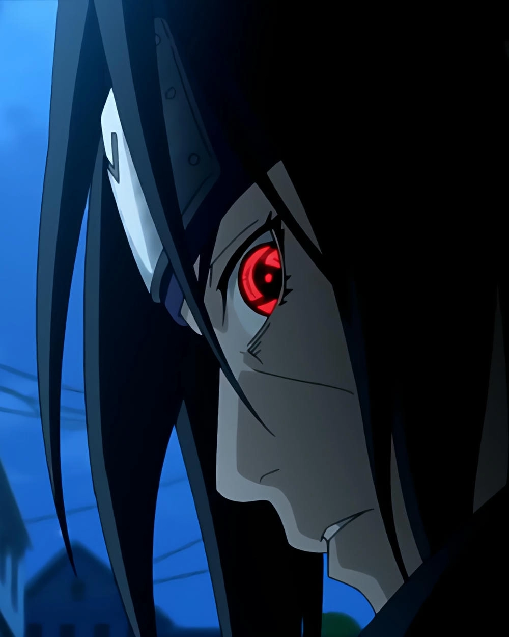 itachi uchiha nhìn xa xăm 