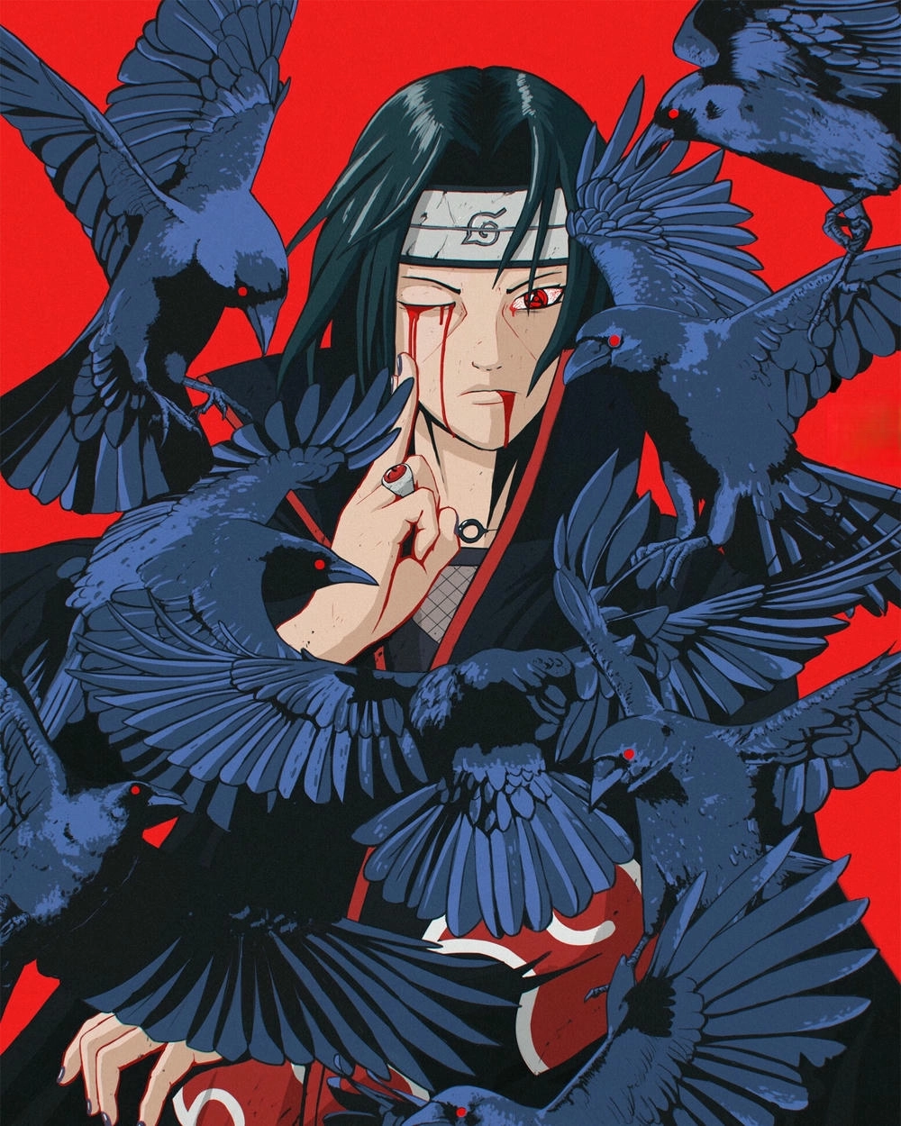 itachi xòe tay ấn tượng 