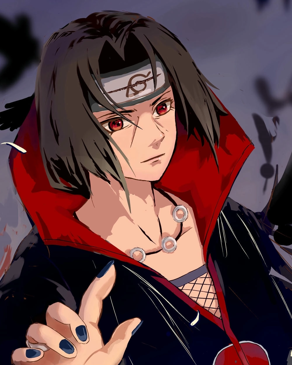 hình ảnh sharingan của itachi 