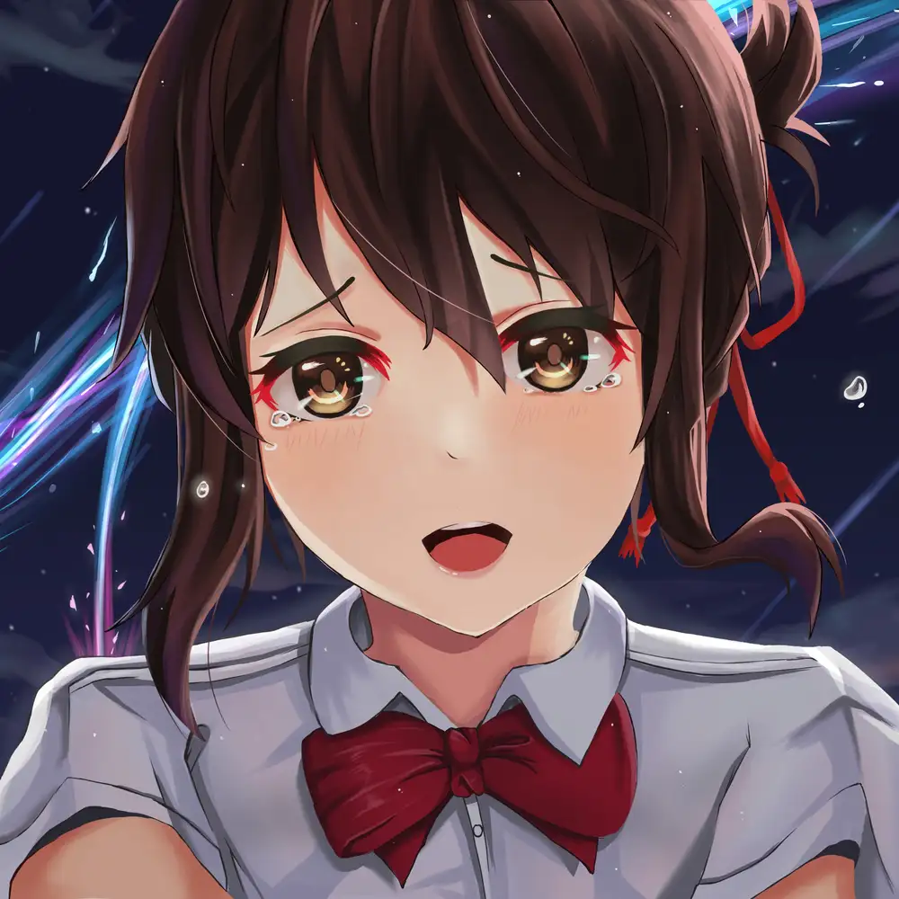 hình vẽ anime buồn bã