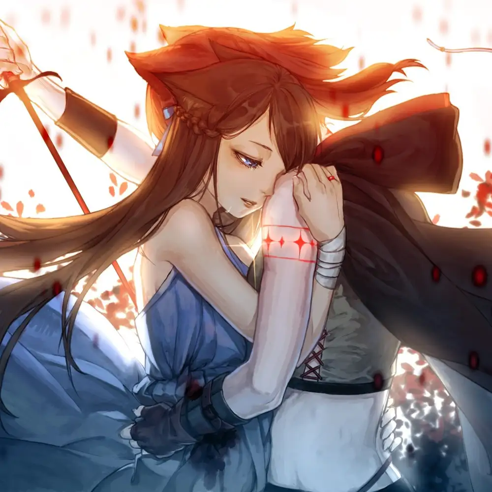 anime sad tears