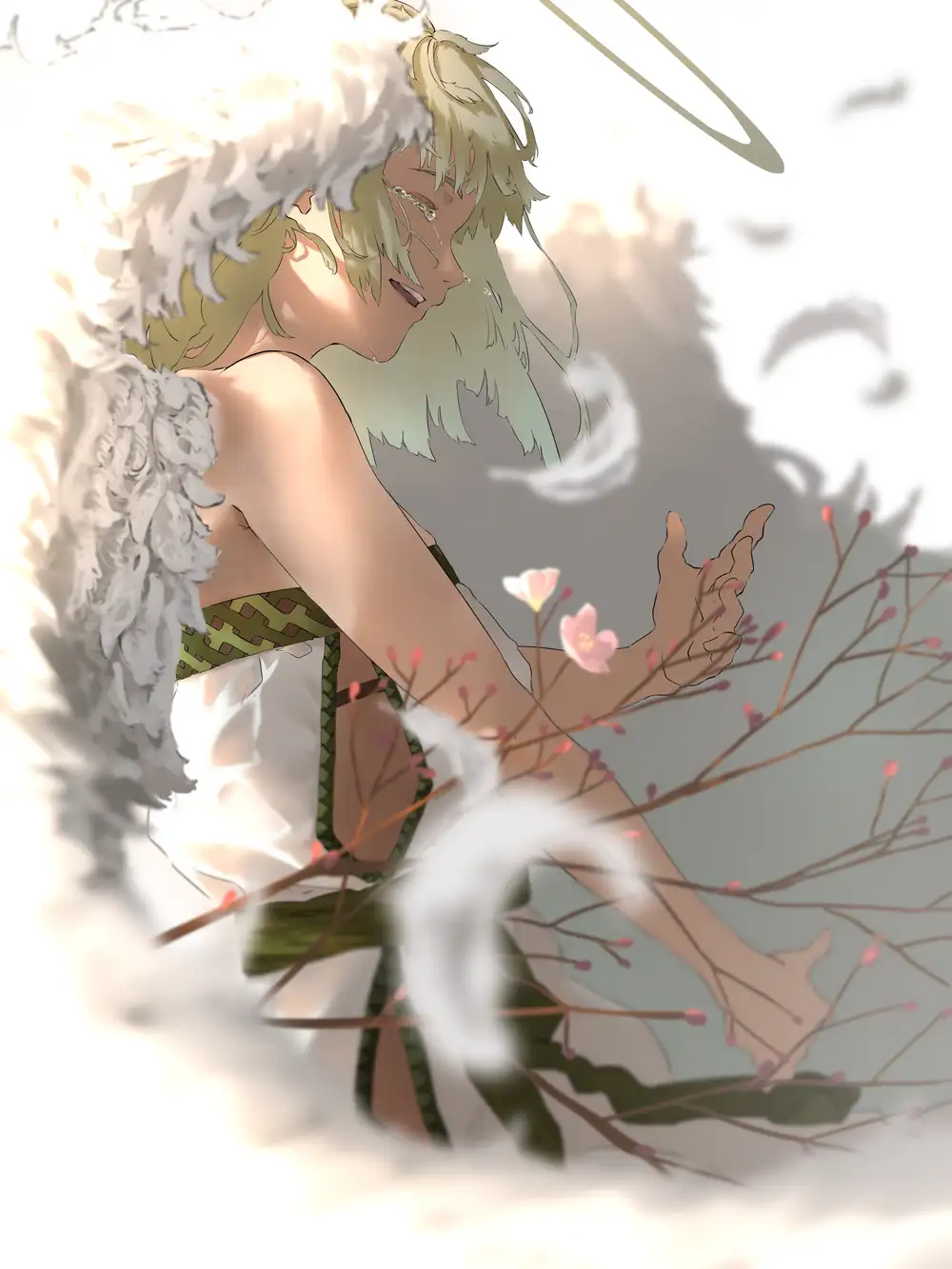 hình ảnh anime buồn rơi nước mắt