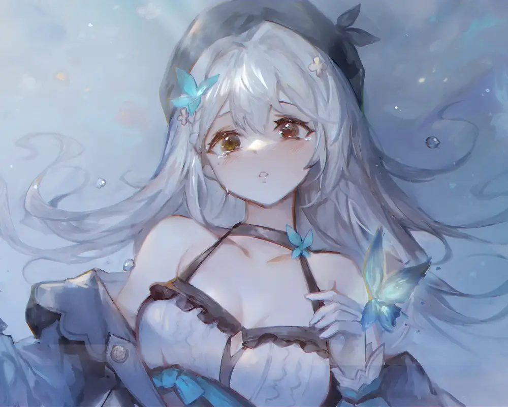 ảnh anime khóc trong đêm