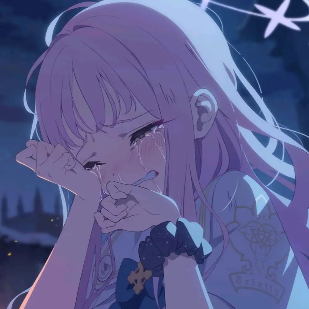 hình anime nước mắt