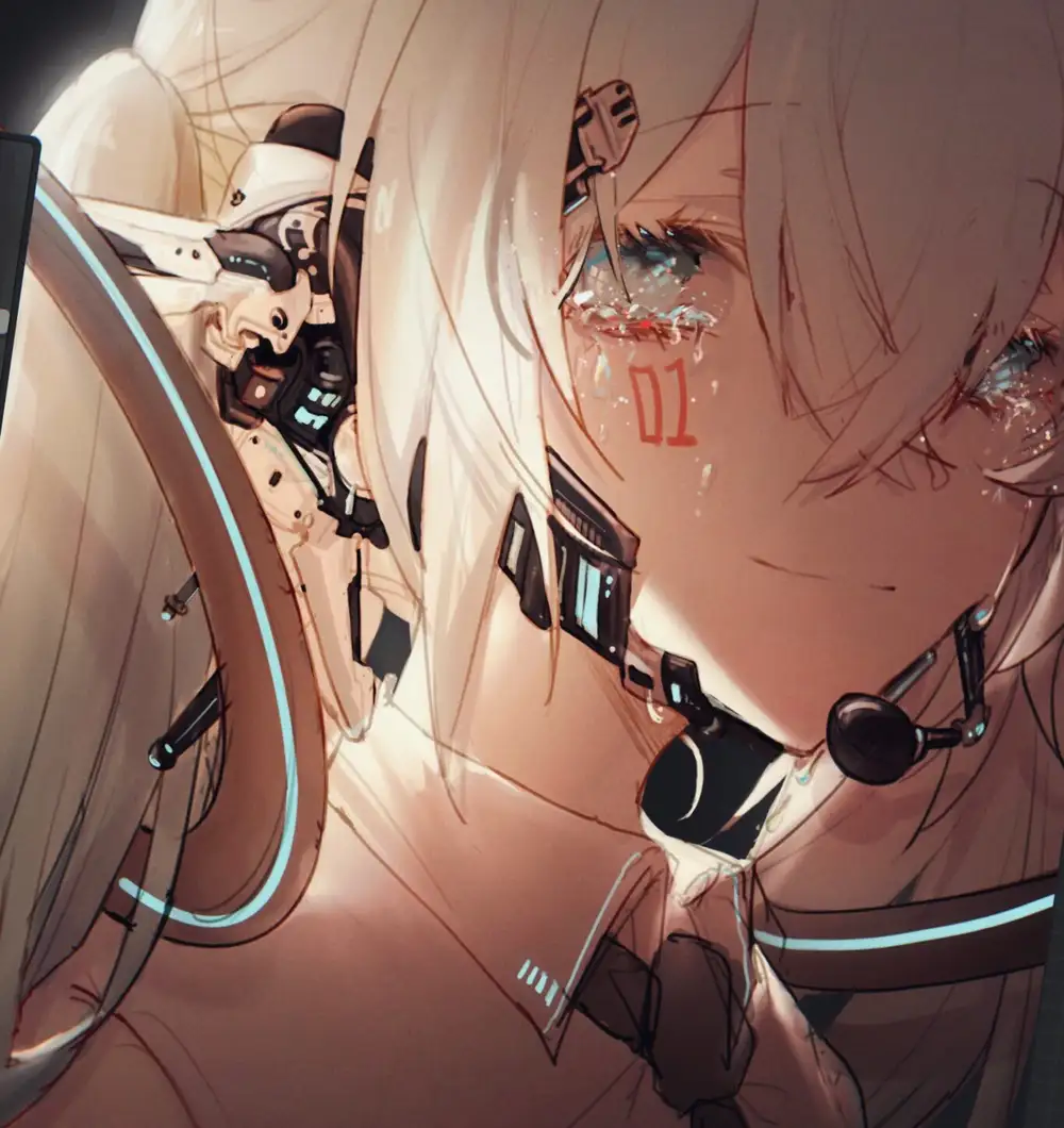ảnh anime khóc thảm thiết
