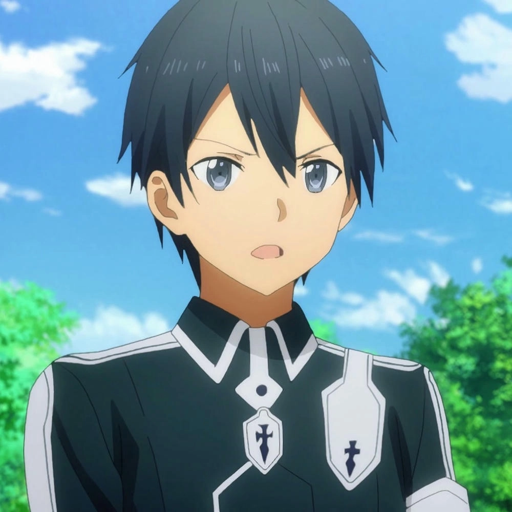 Kirito phiên bản anime 