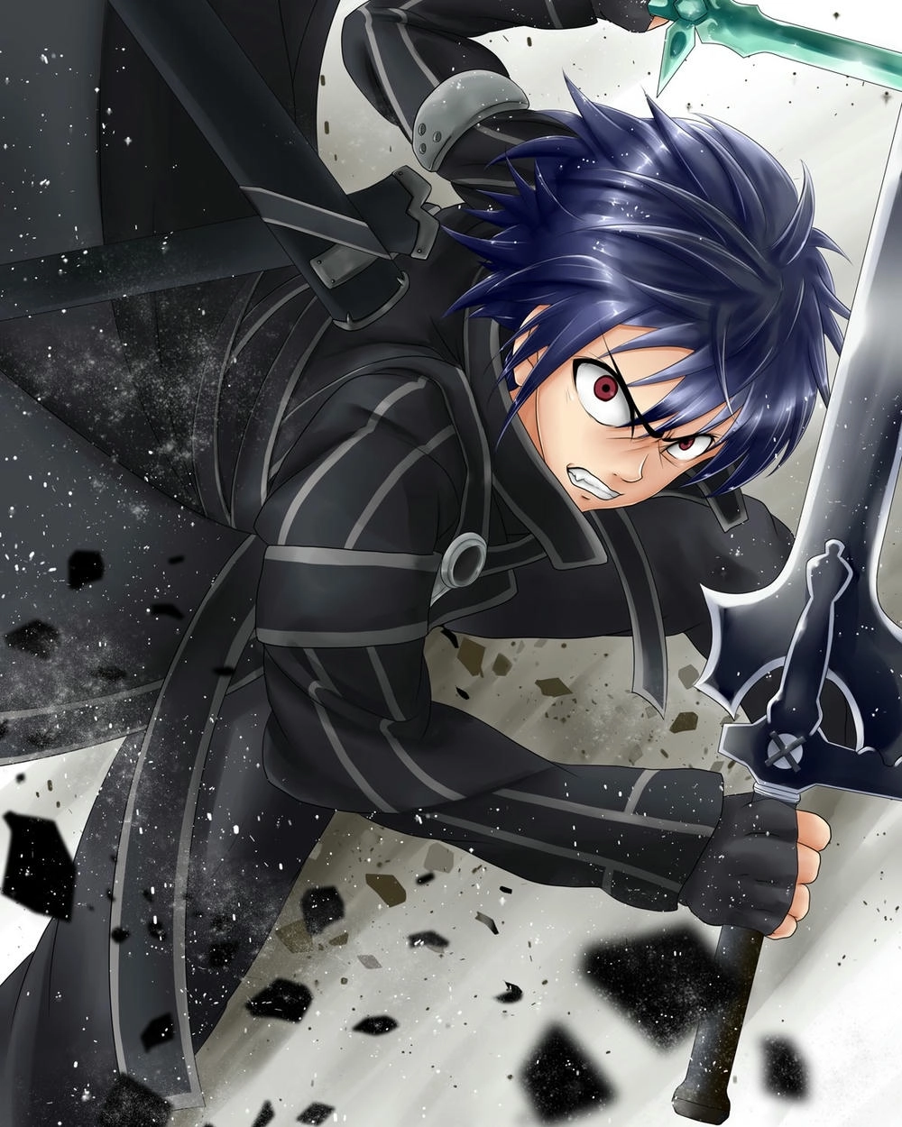 hình Kirito chất như nước cất 