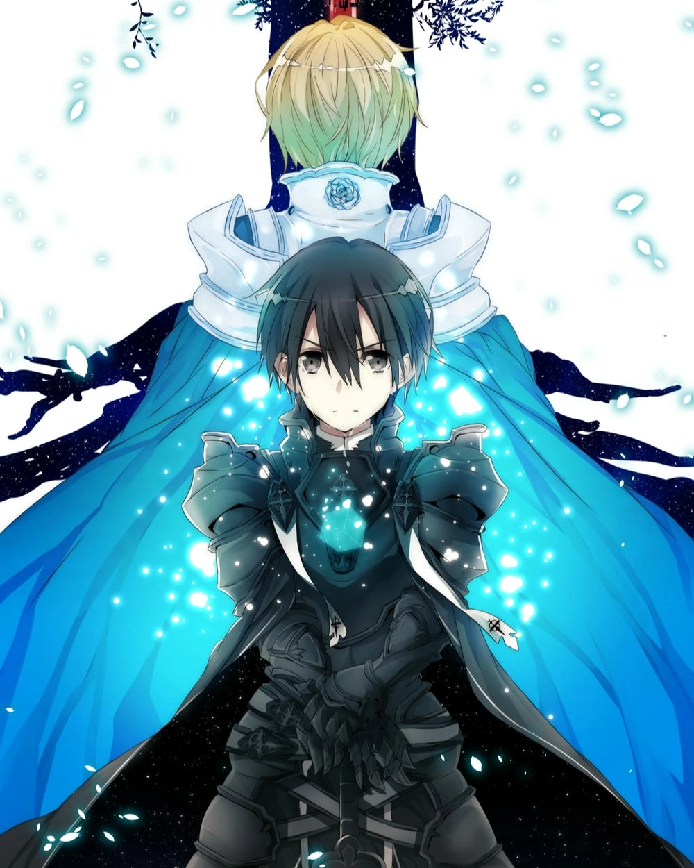 Kirito với thanh kiếm đen 