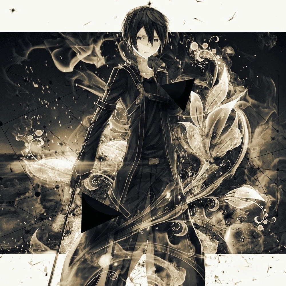 hình ảnh Kirito cận mặt 