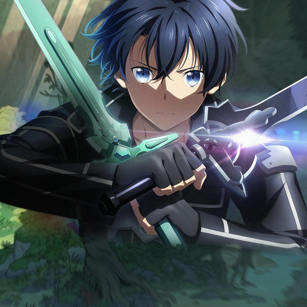 hình Kirito sắc nét 
