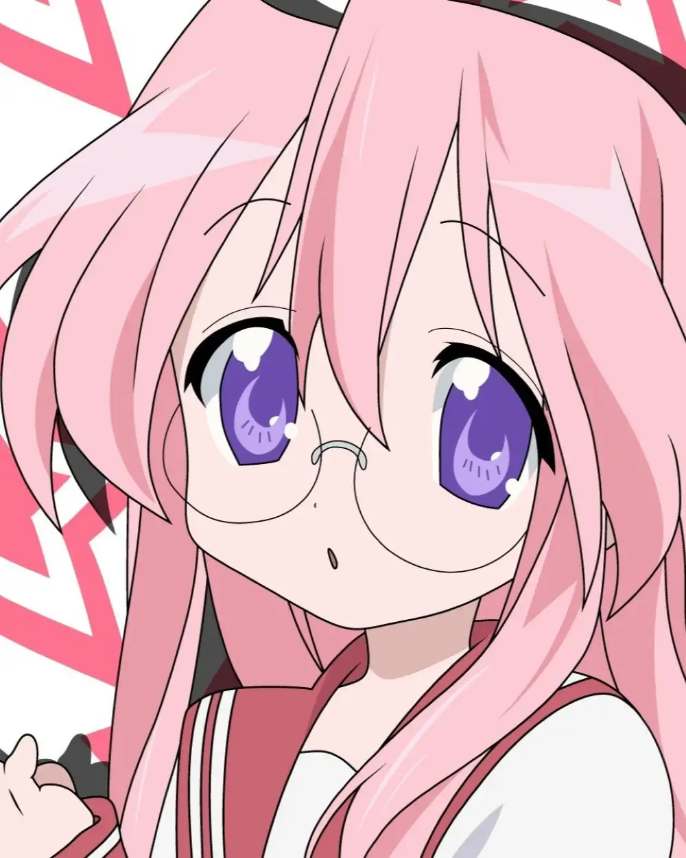 hình ảnh anime nữ cute đeo kính