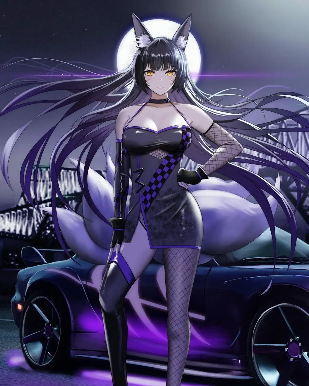 hình ảnh anime nữ ngầu cá tính 