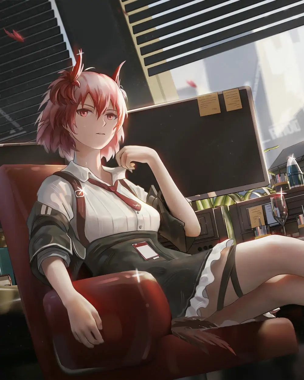 cô gái anime 3d xinh xắn