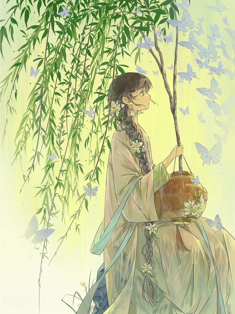 ảnh anime nữ cổ trang đẹp 11