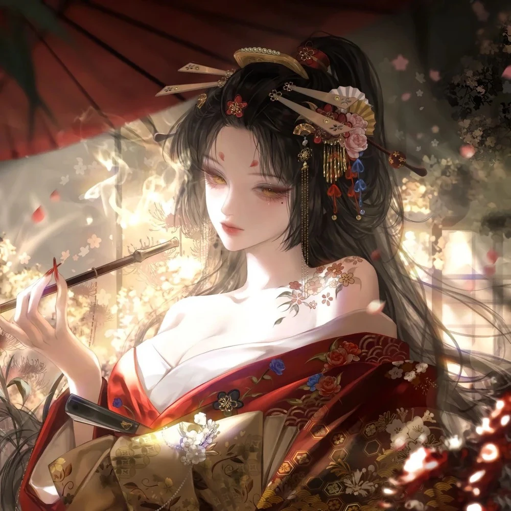 ảnh anime nữ cổ trang đẹp 4