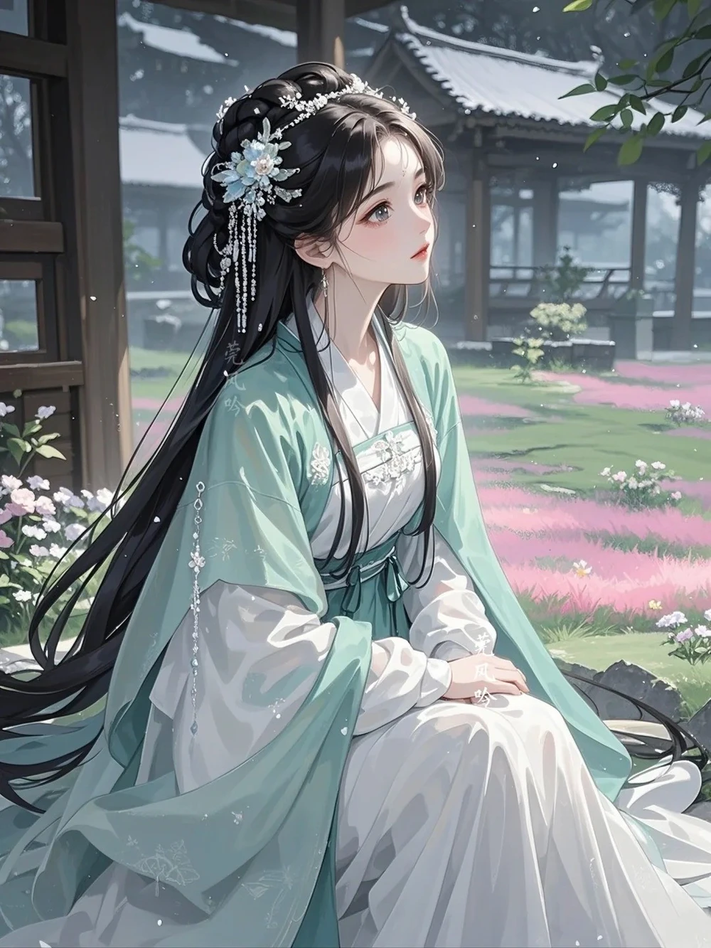 ảnh anime nữ cổ trang đẹp 7