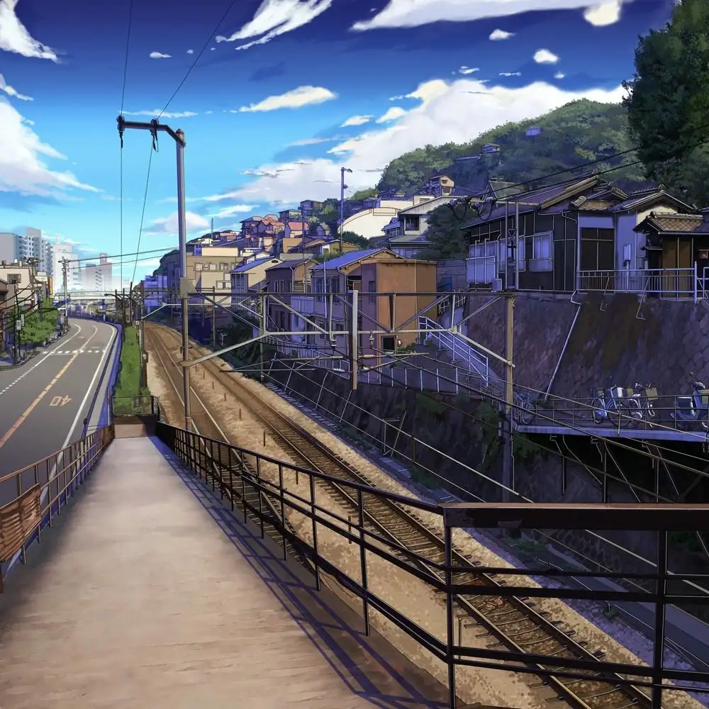 ảnh anime phong cảnh 4k đẹp nhất 