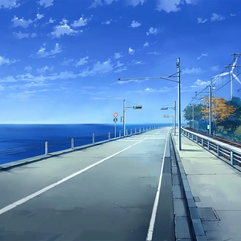 ảnh phong cảnh anime đẹp tuyệt vời 