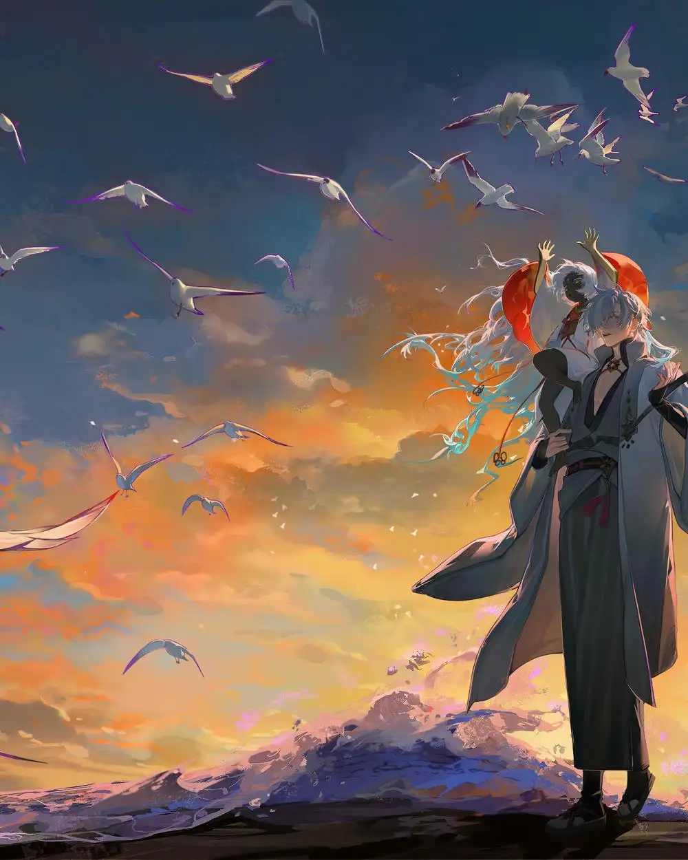 ảnh anime phong cảnh 8k siêu nét 