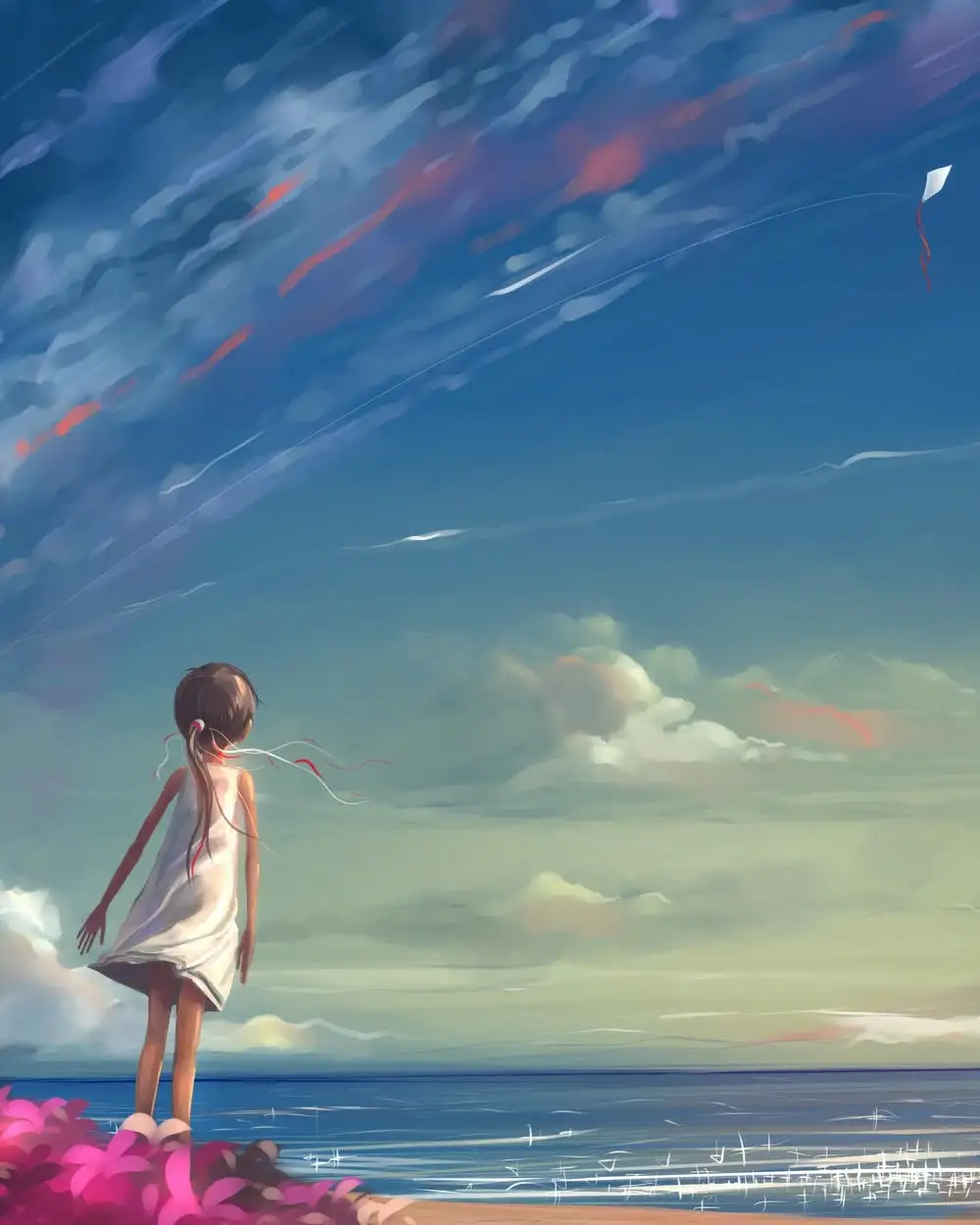 phong cảnh anime đẹp lung linh 